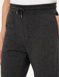 Anthracite Melange Slim Fit Straight Leg Sweatpants