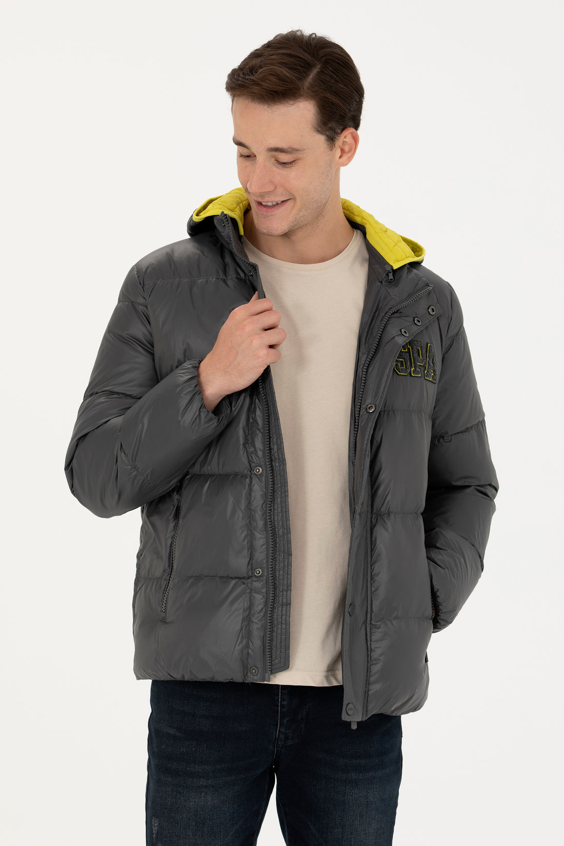 Men's Anthracite Coat