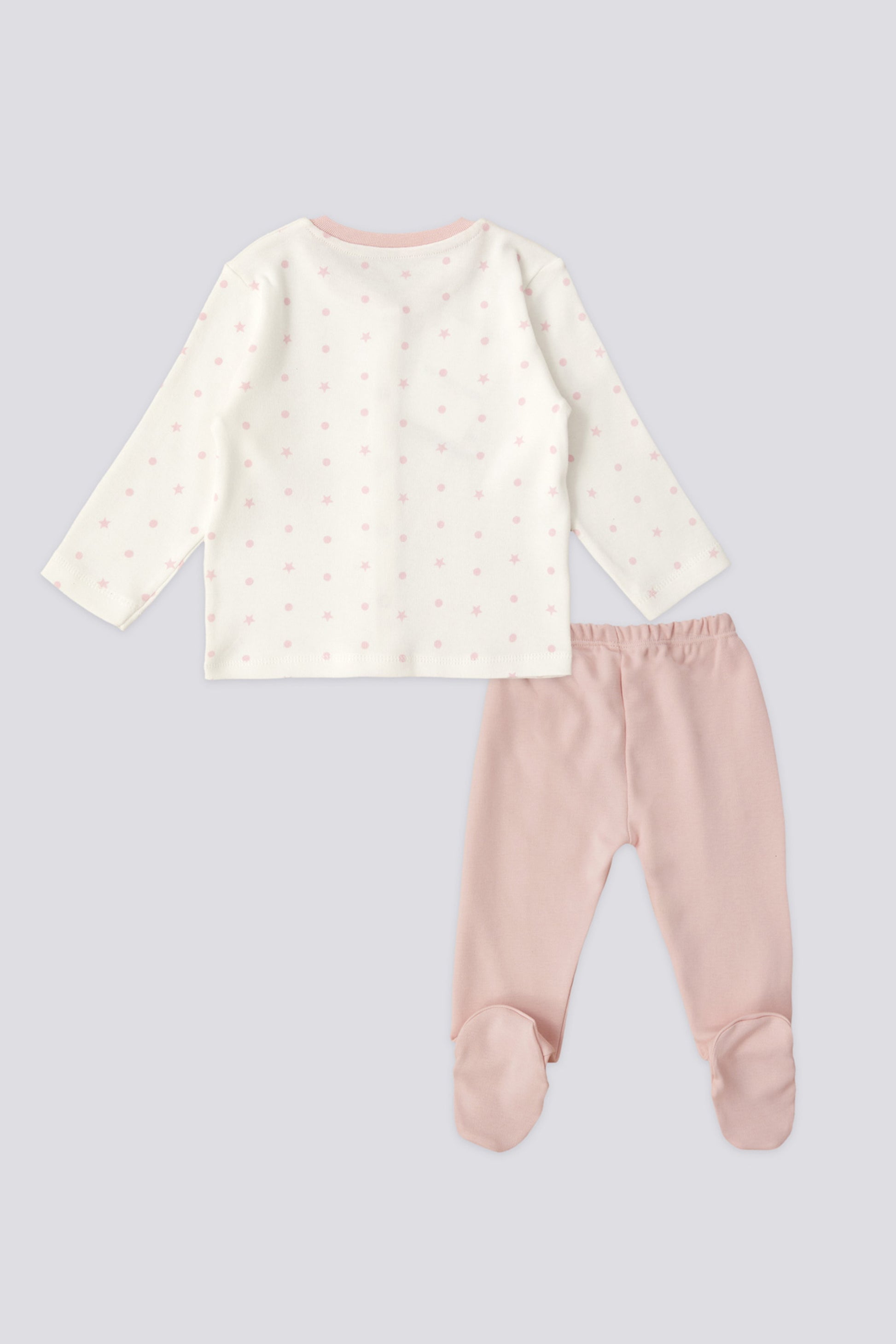 Baby Girl Pink Booties 3-Piece Set