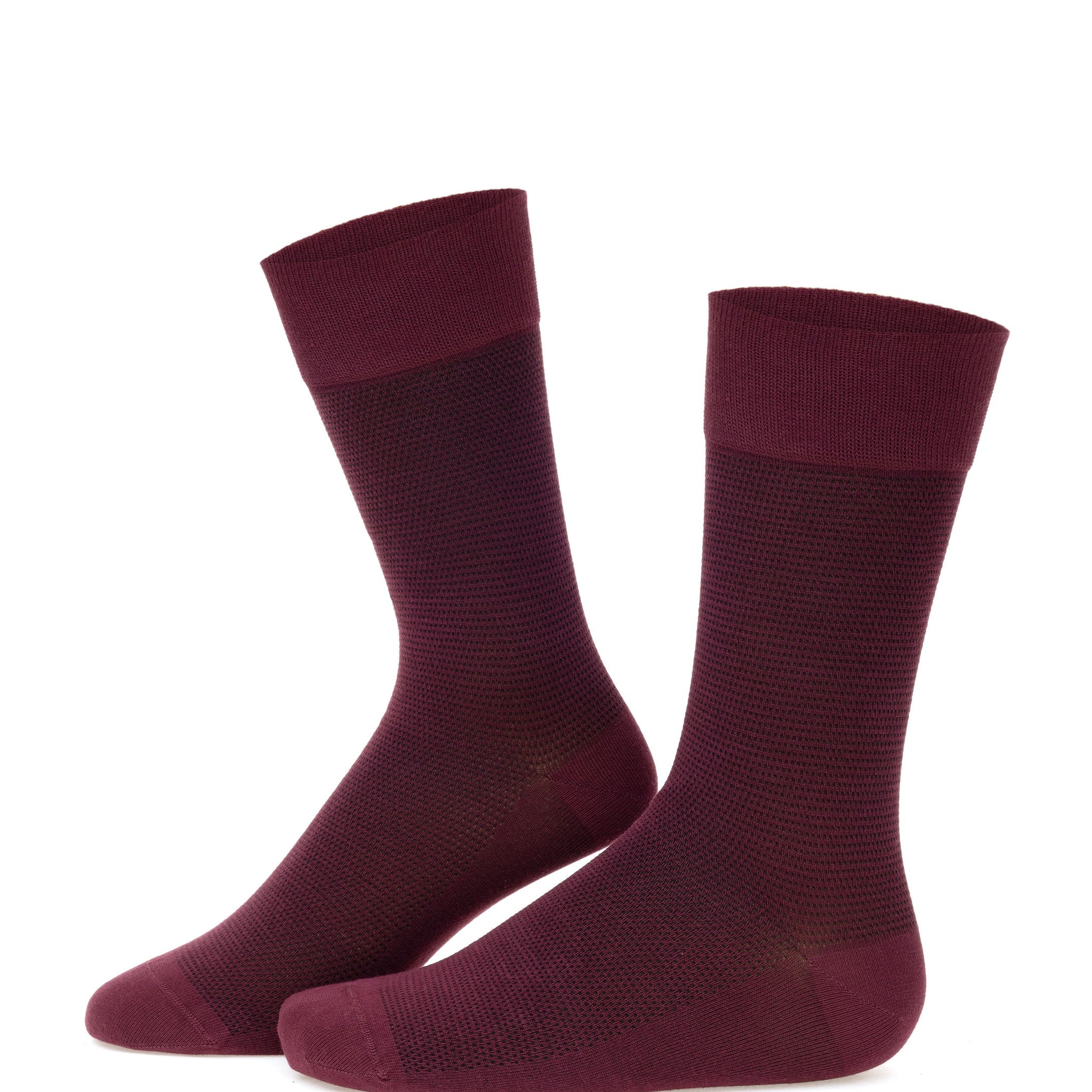 Burgundy Socks