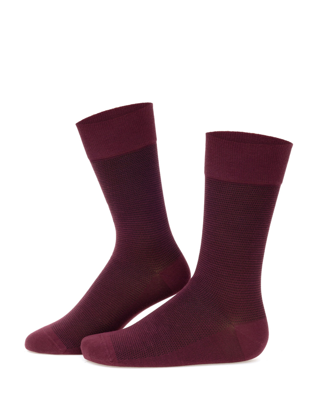 Burgundy Socks