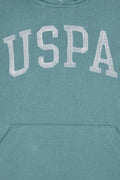 Girls' Mint Basic Hooded Sweatshirt