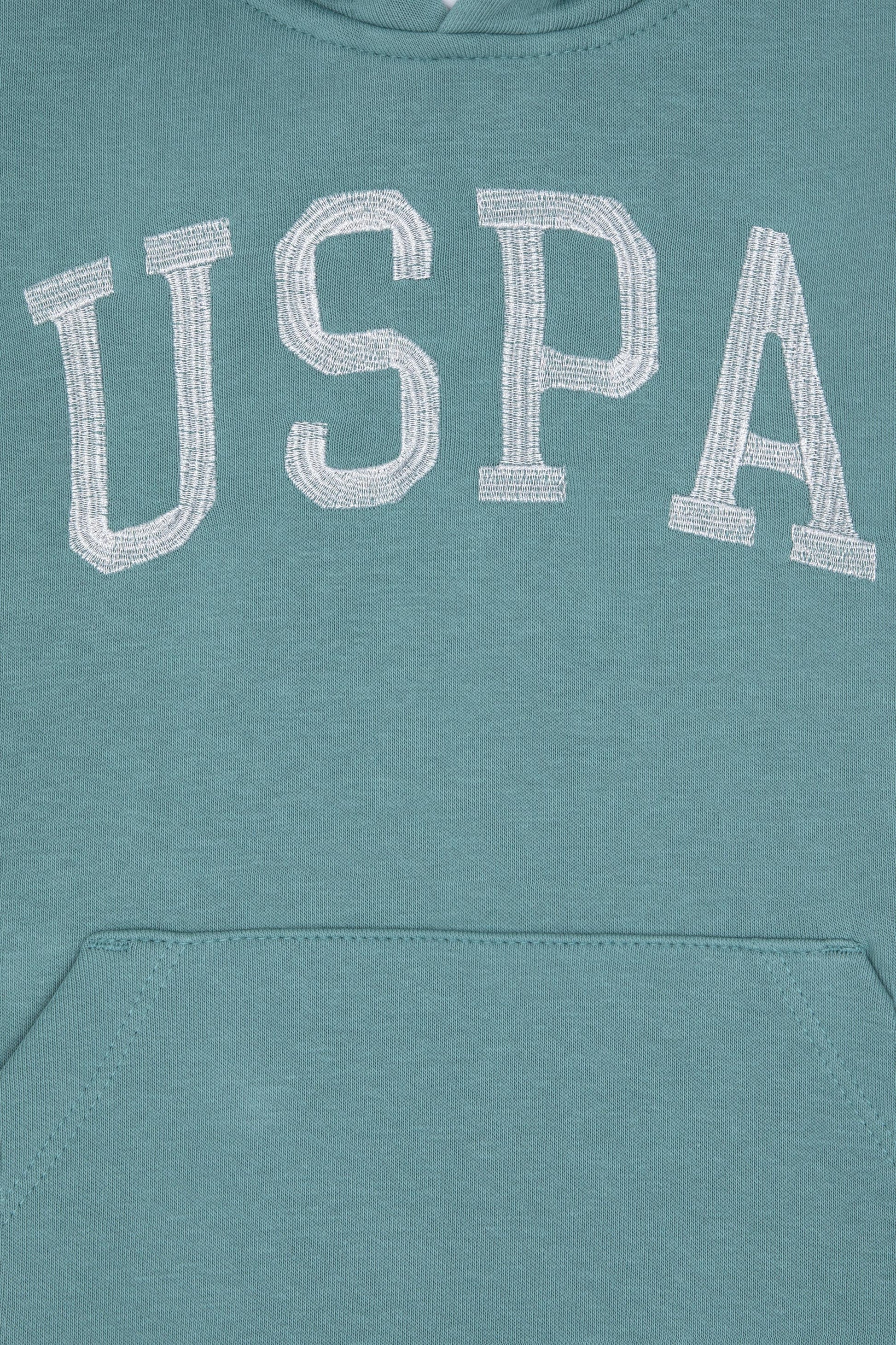 Girls' Mint Basic Hooded Sweatshirt