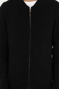 Men's Black Knitwear Cardigan