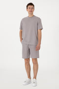 Men's Comfort Fit Crew Neck Dark Grey T-Shirt