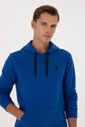 Men's Blue Basic Sweatshirt