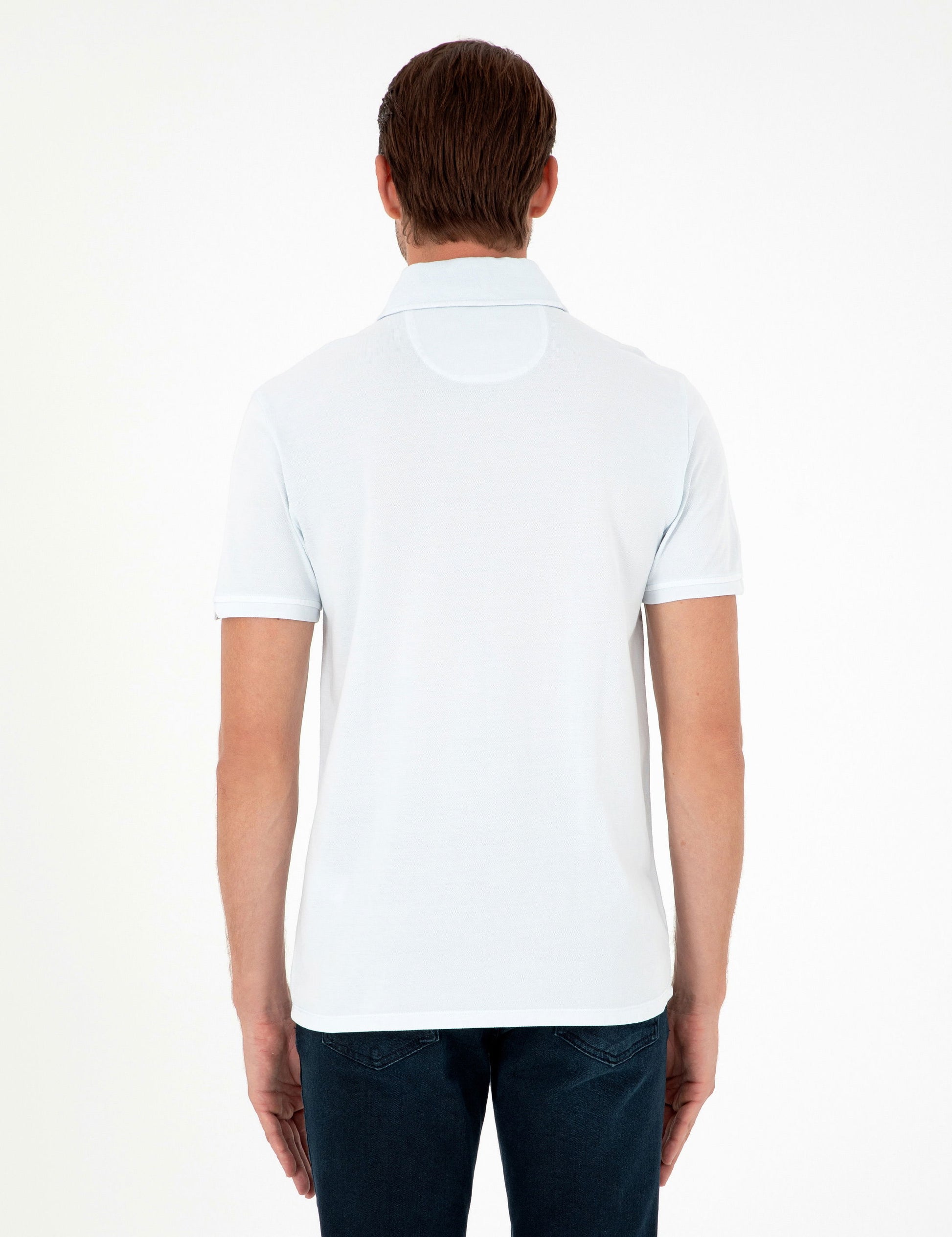 Light Blue Slim Fit T-Shirt
