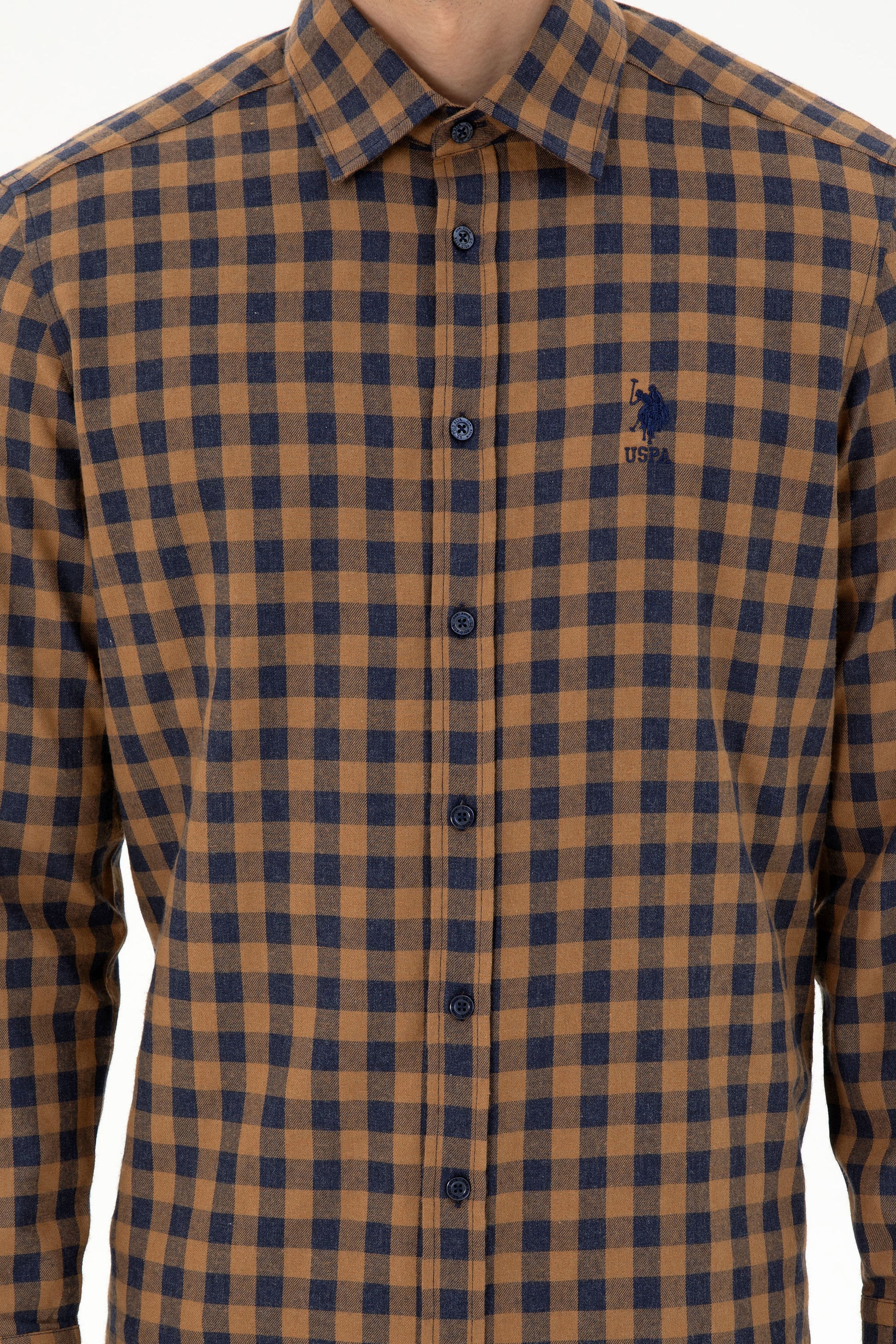 Men's Yellow Long Sleeve Shirt