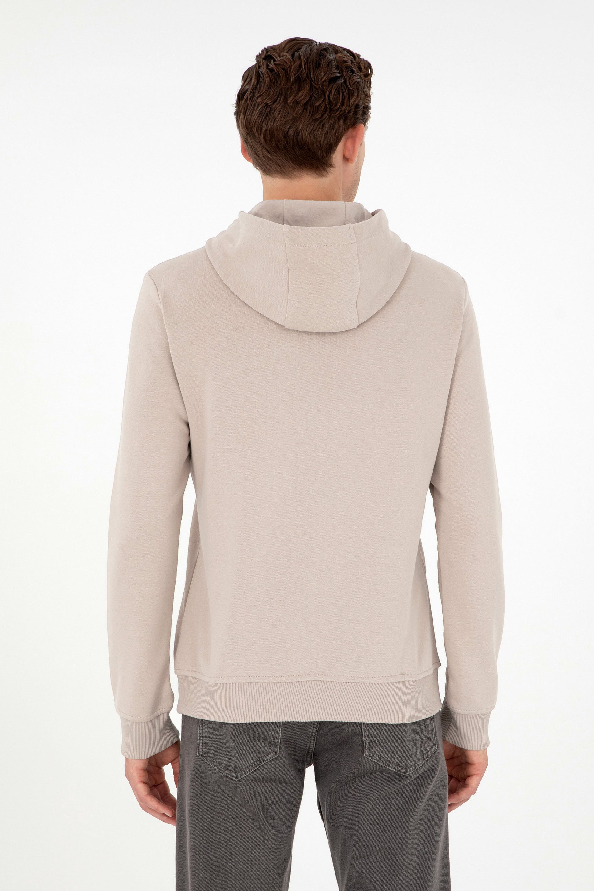 Men's Stone Basic Sweatshirt