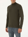 Dark Khaki Slim Fit Sweater