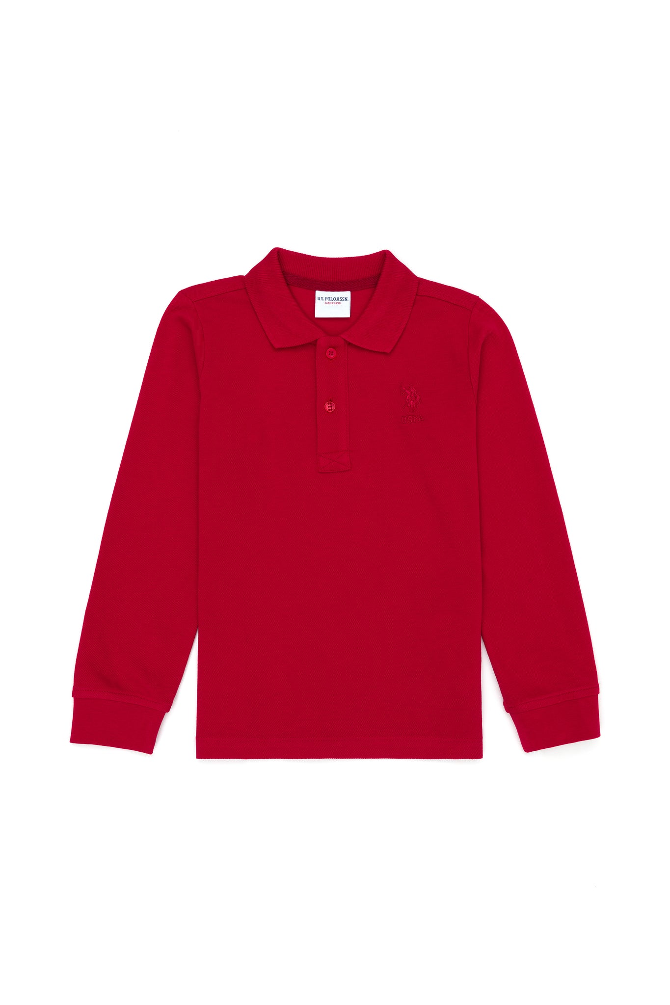 Boy Baby Red Basic Sweatshirt