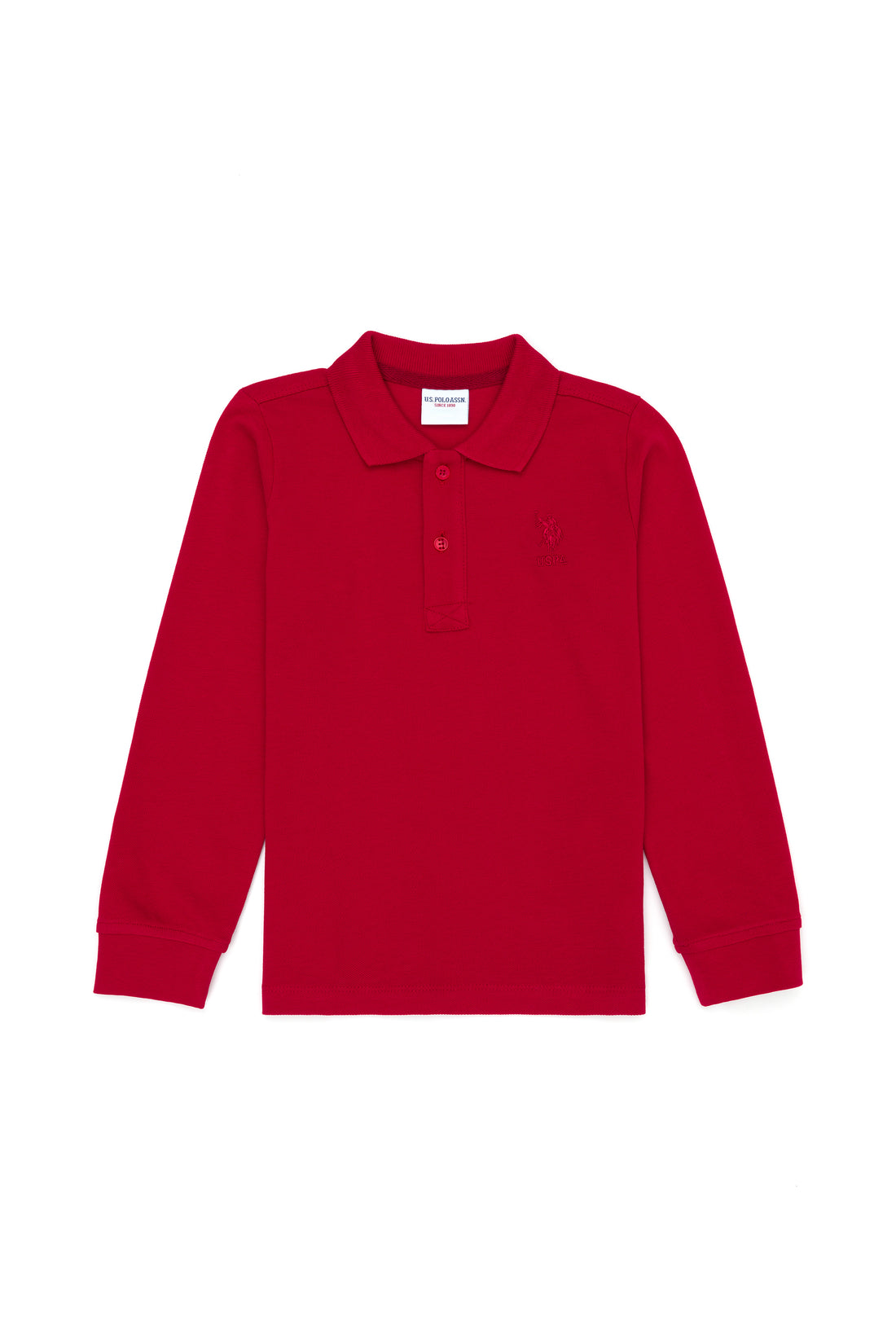 Boy Baby Red Basic Sweatshirt