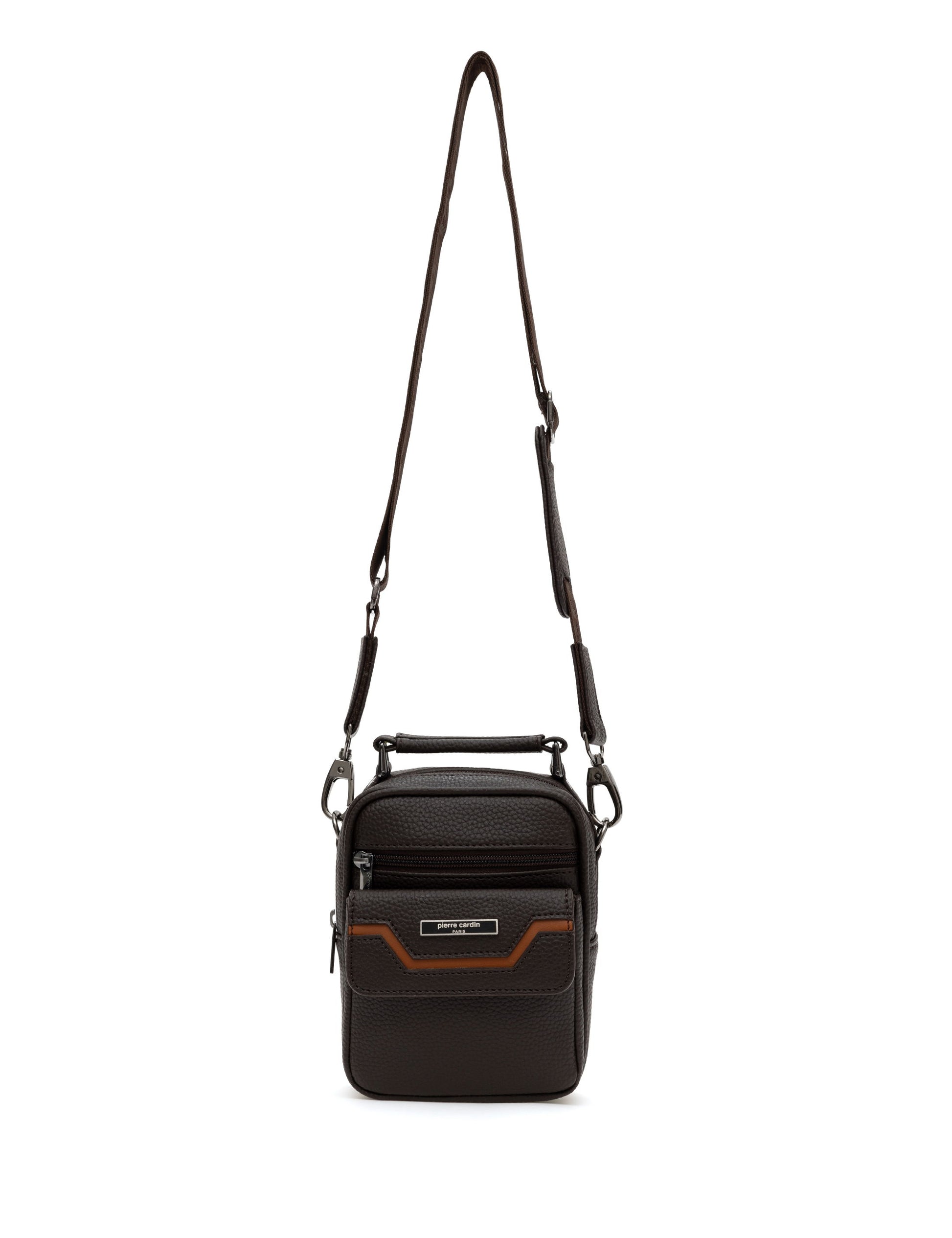 Men's Brown Hanger Handbag