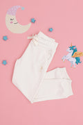 Girls' Cream Sweatpants