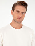 Ecru Regular Fit T-Shirt
