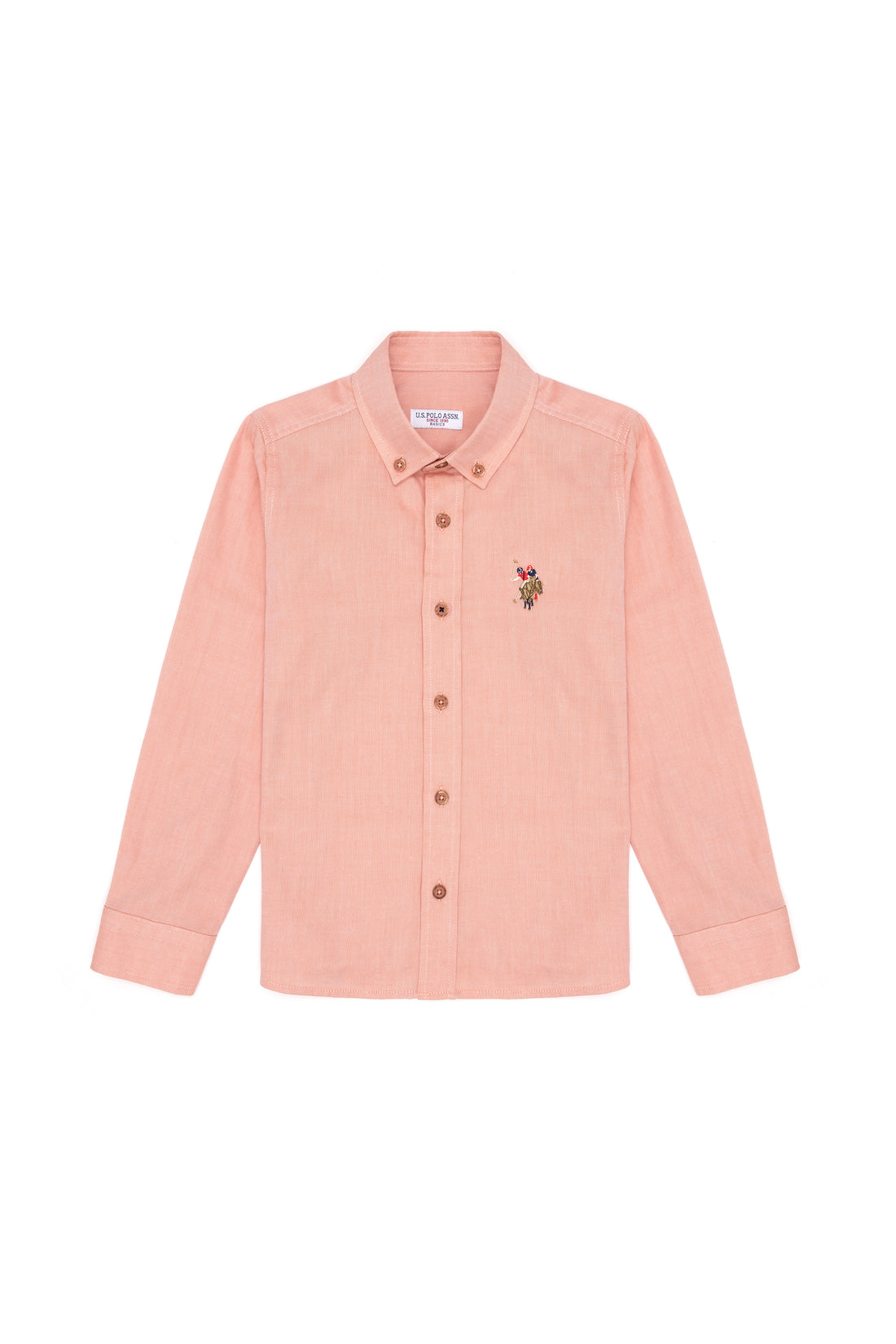 Boys' Tile Long Sleeve Basic Shirt