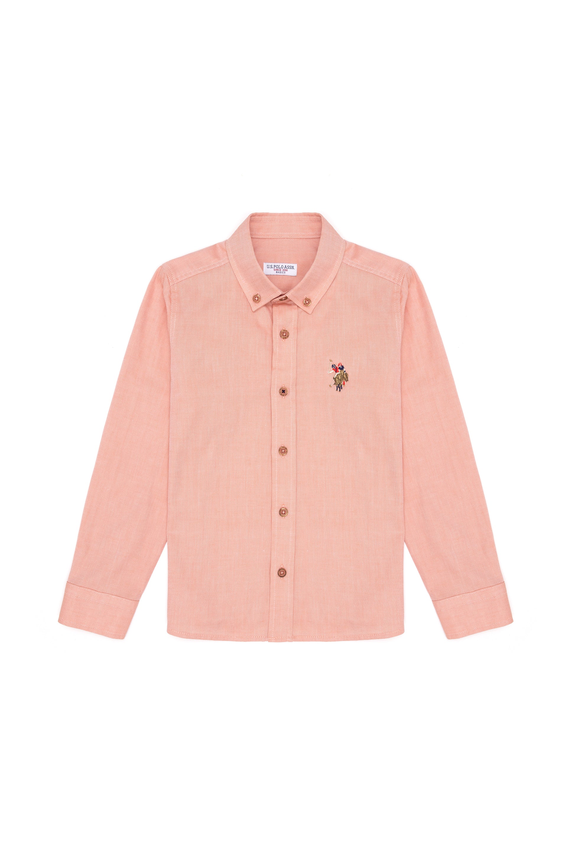 Boys' Tile Long Sleeve Basic Shirt