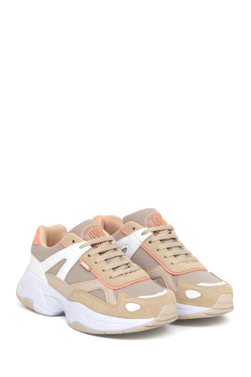 Women's Beige Sneakers