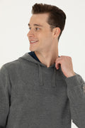 Men's Anthracite Melange Sweatshirt