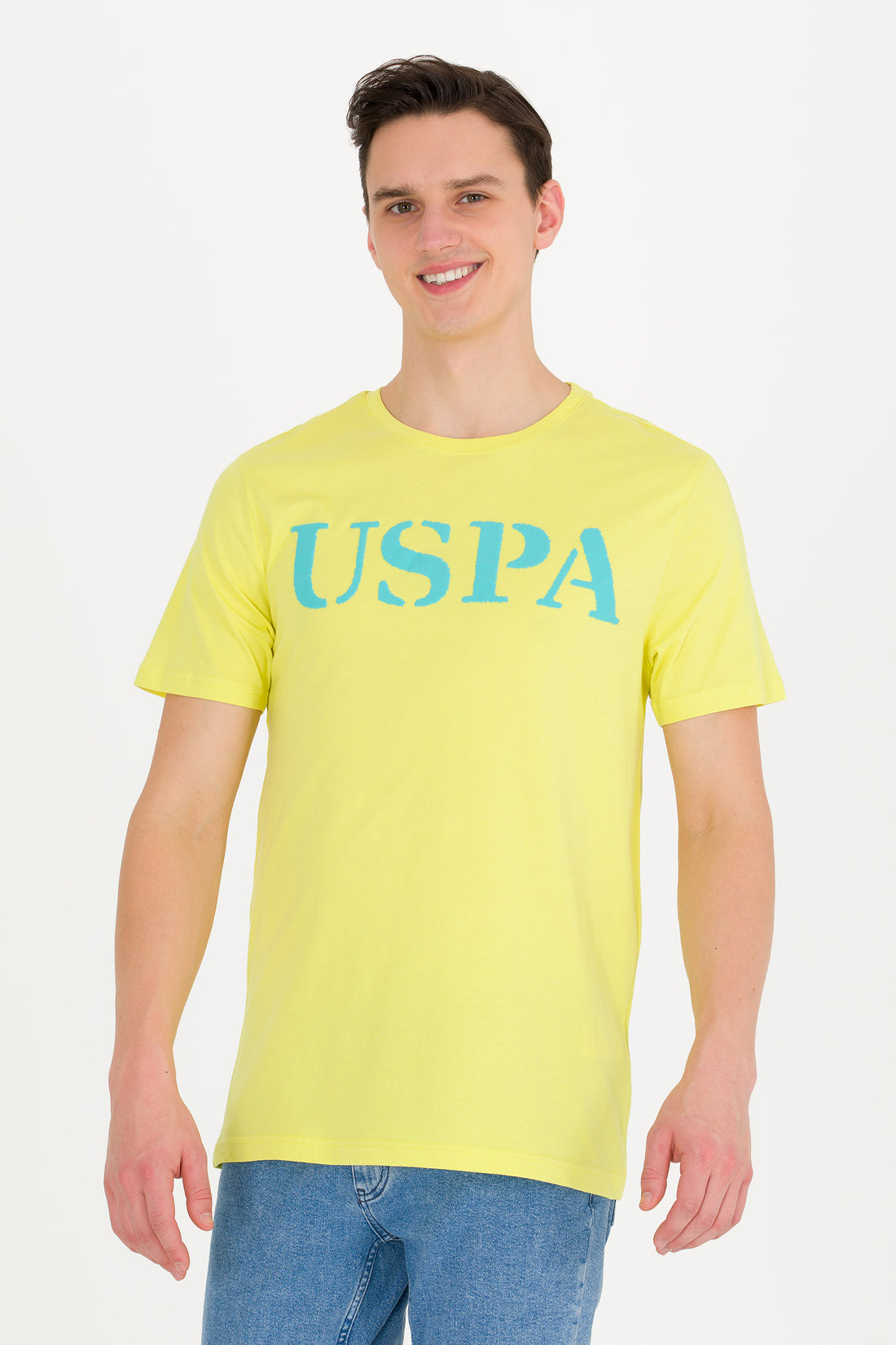 Men's Citron Basic Crew Neck T-Shirt