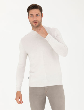 Stone Slim Fit Sweater