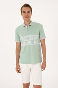 Men's Water Green T-Shirt