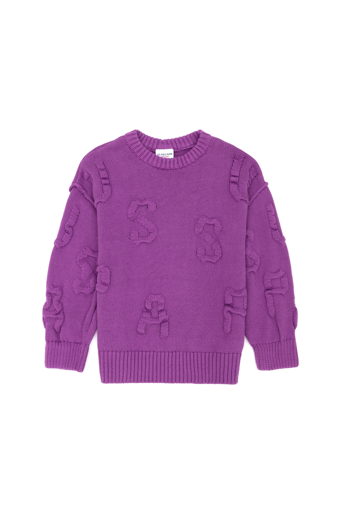 Girl's Violet Sweater