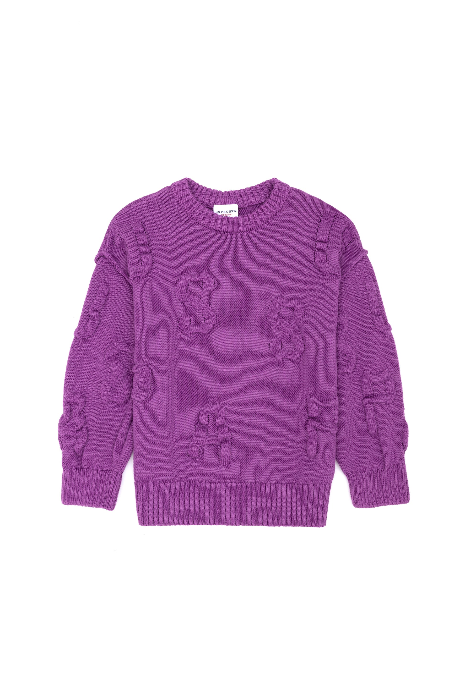 Girl's Violet Sweater