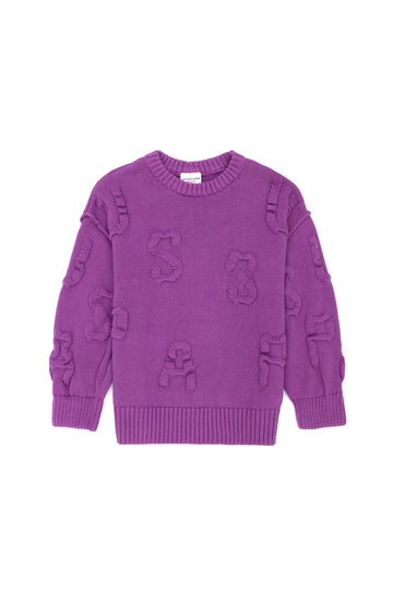 Girl's Violet Sweater