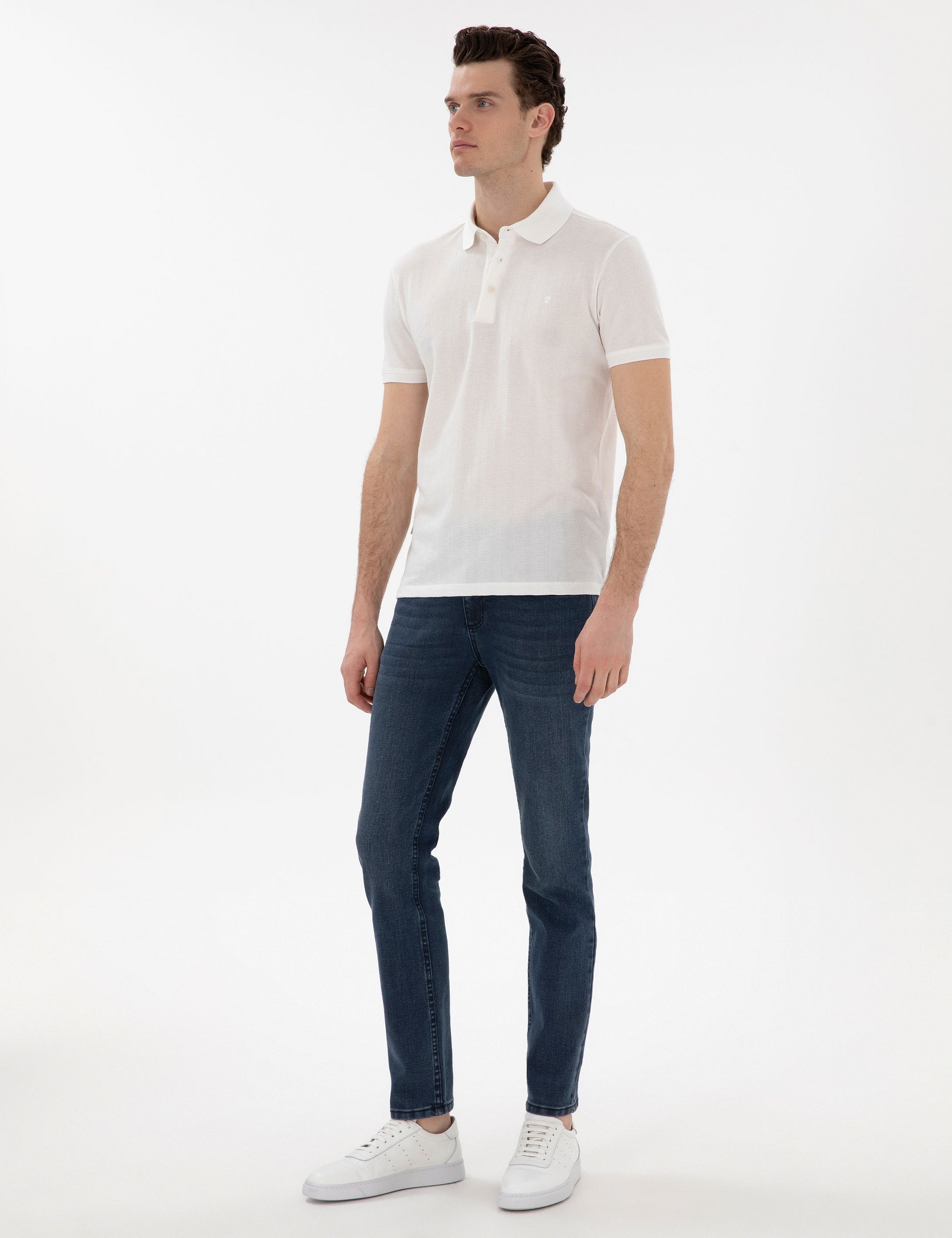 White Slim Fit T-Shirt