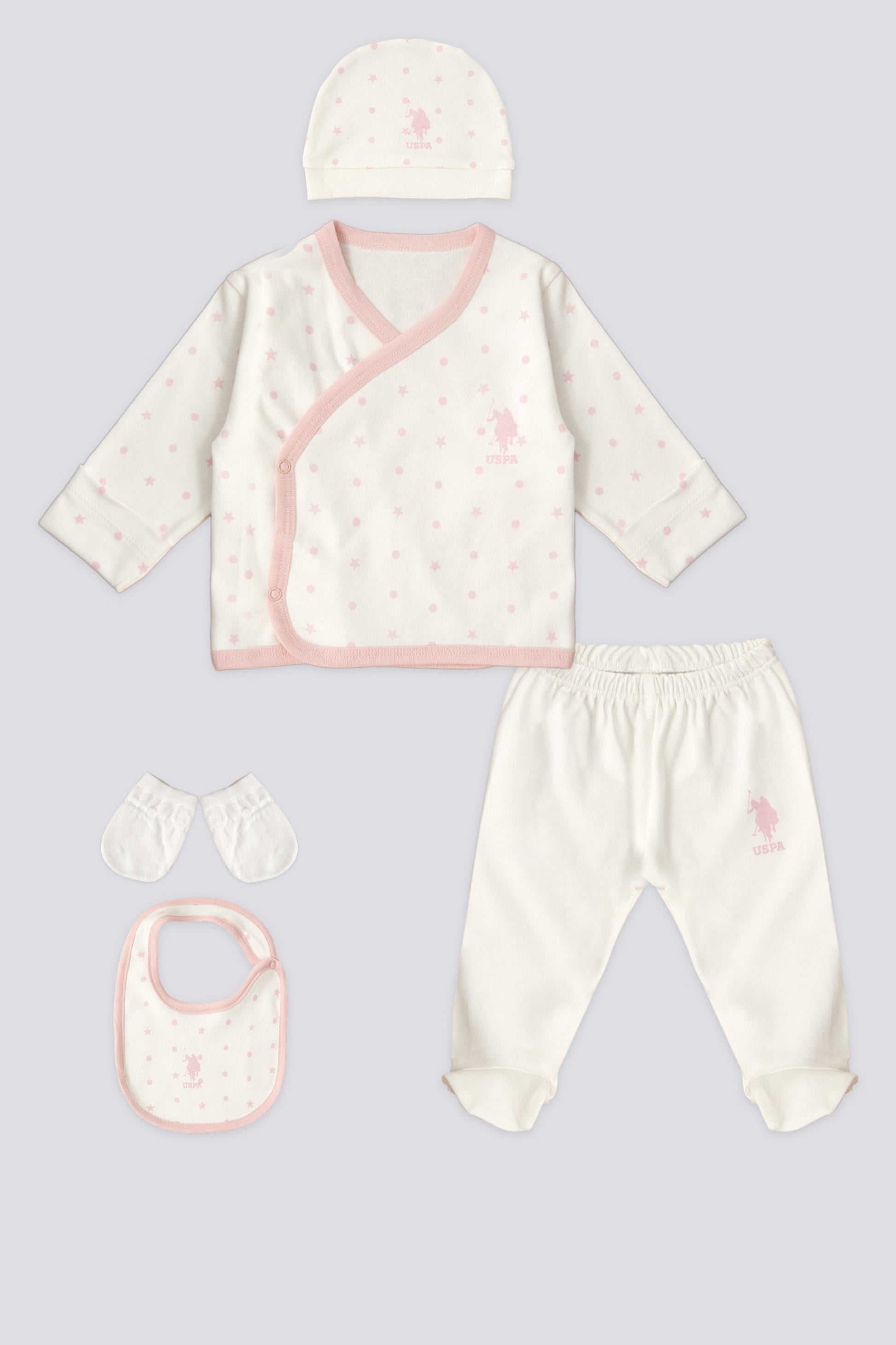 Baby Girl Hospital Outlet Set of 5