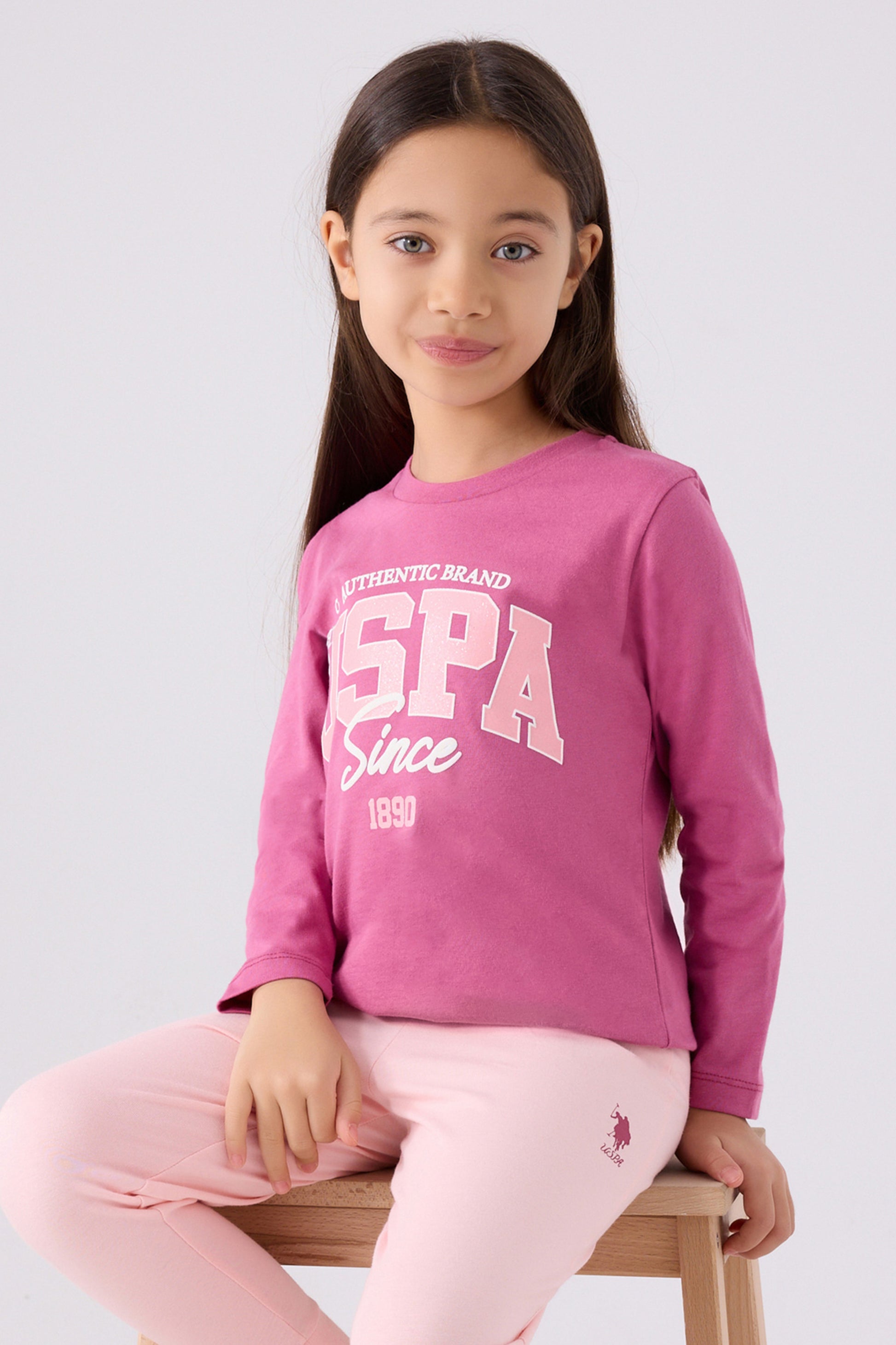 Girl's Purple Pajama Set