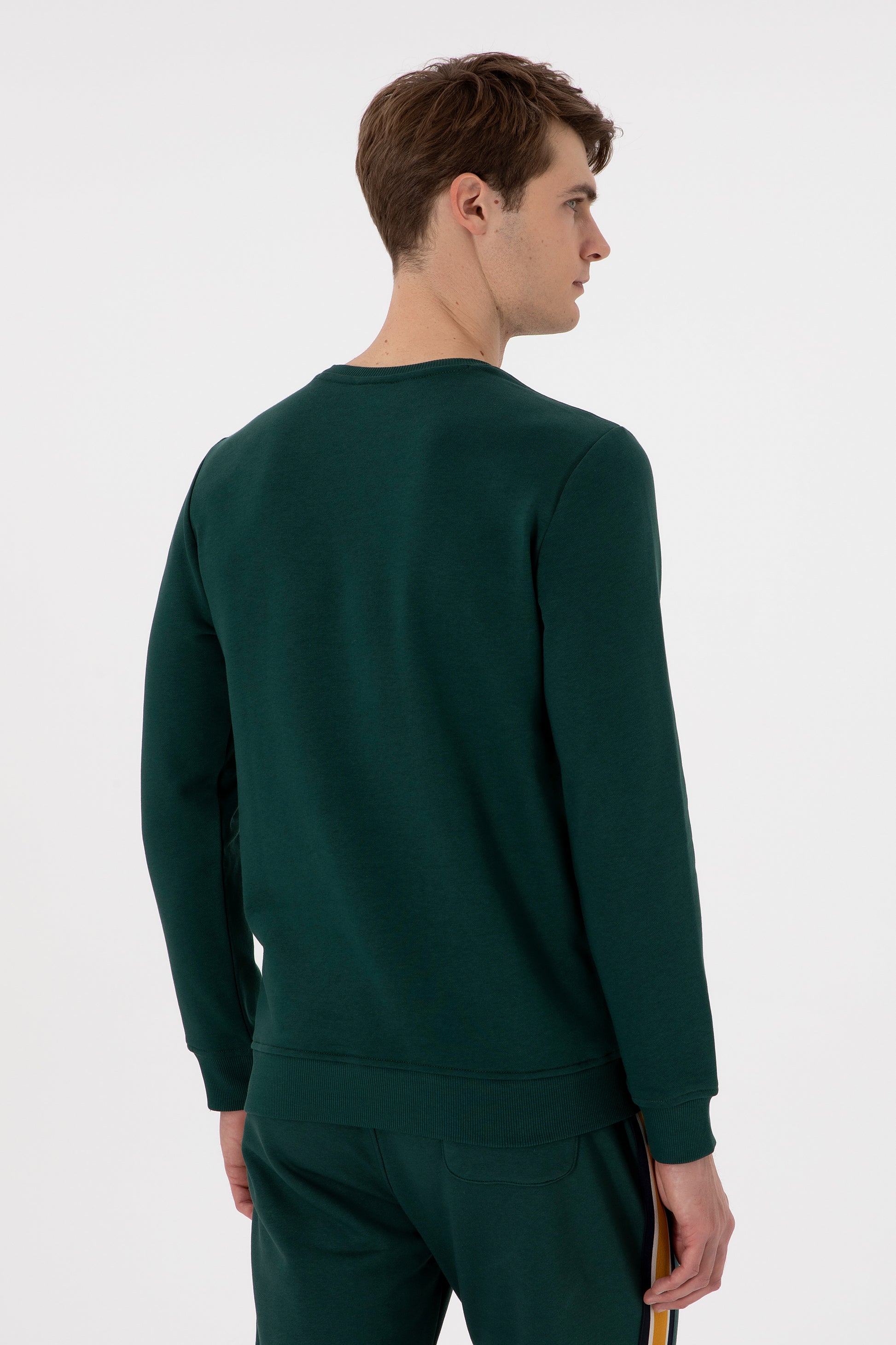 Men's Dark Green Sweatshirt