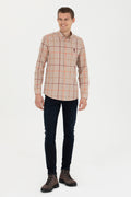 Men's Checkered Stone Shirt