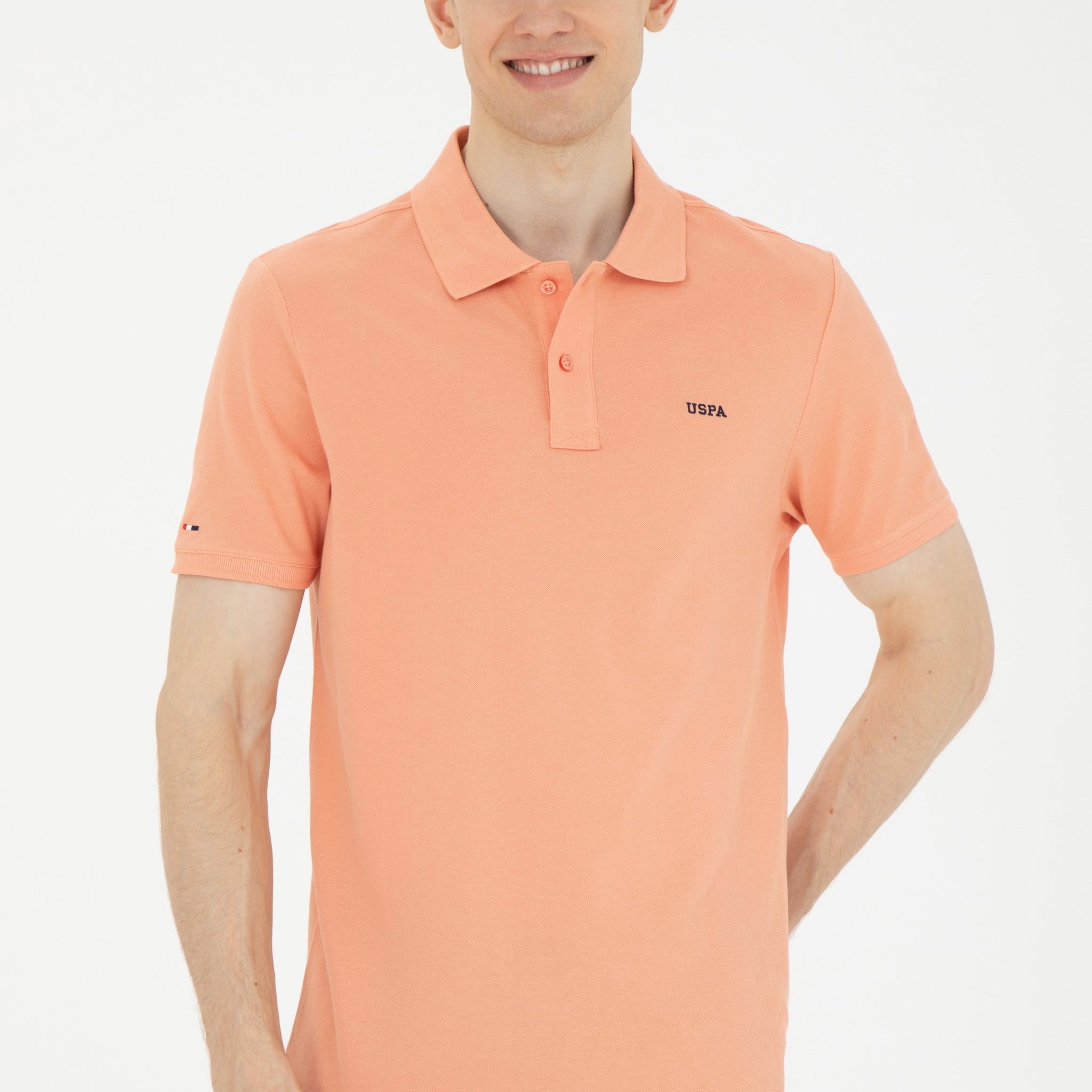 Men's Salmon Basic T-Shirt