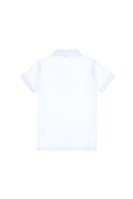 Boy's White Basic T-Shirt