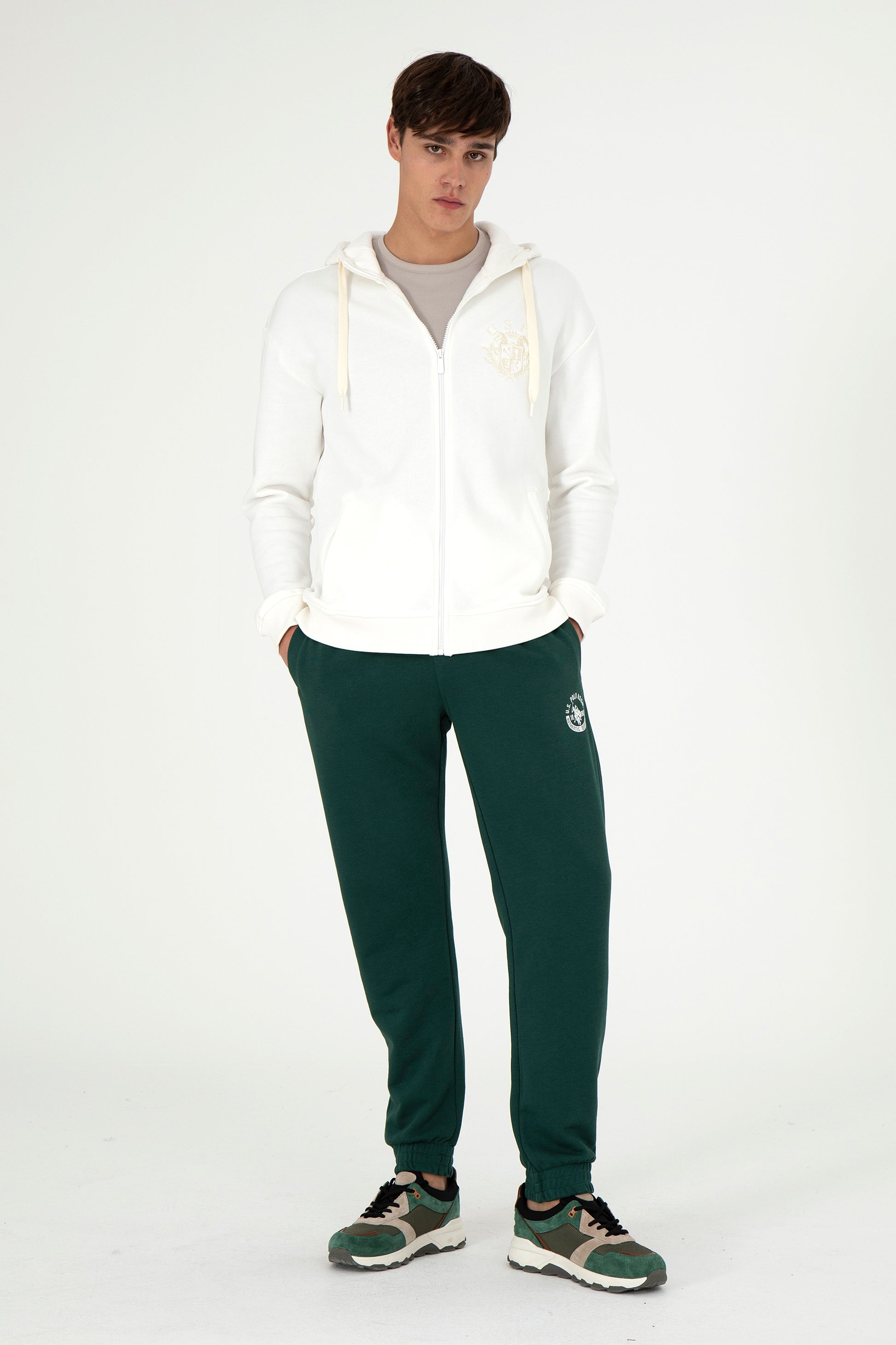 Men's Dark Green Sweatpants