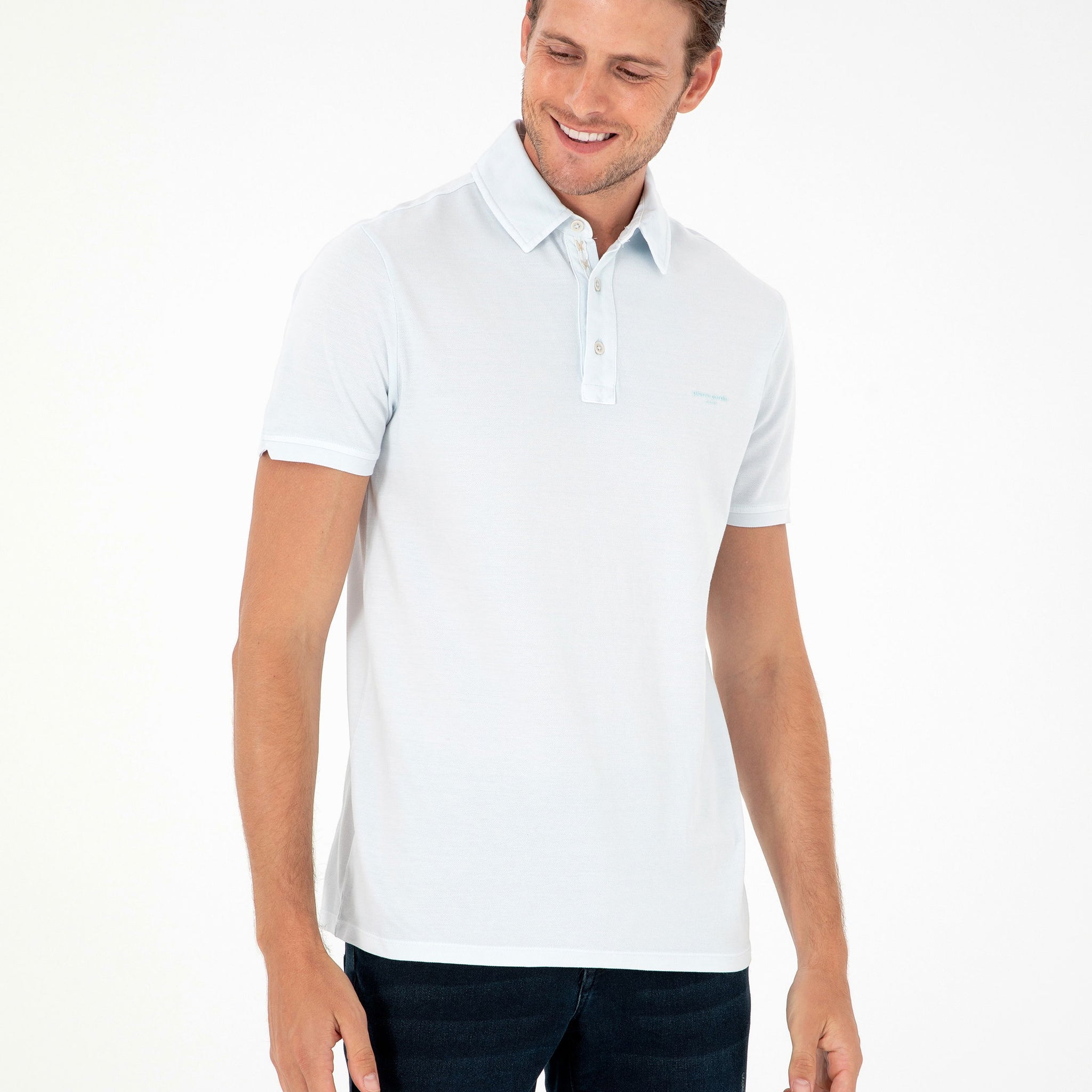Light Blue Slim Fit T-Shirt