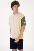 Men's Comfort Fit Crew Neck Stone T-Shirt