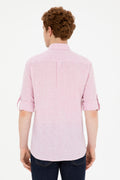 Men's Violet Long Sleeve Shirt