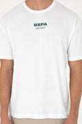 Men's Comfort Fit Crew Neck White T-Shirt