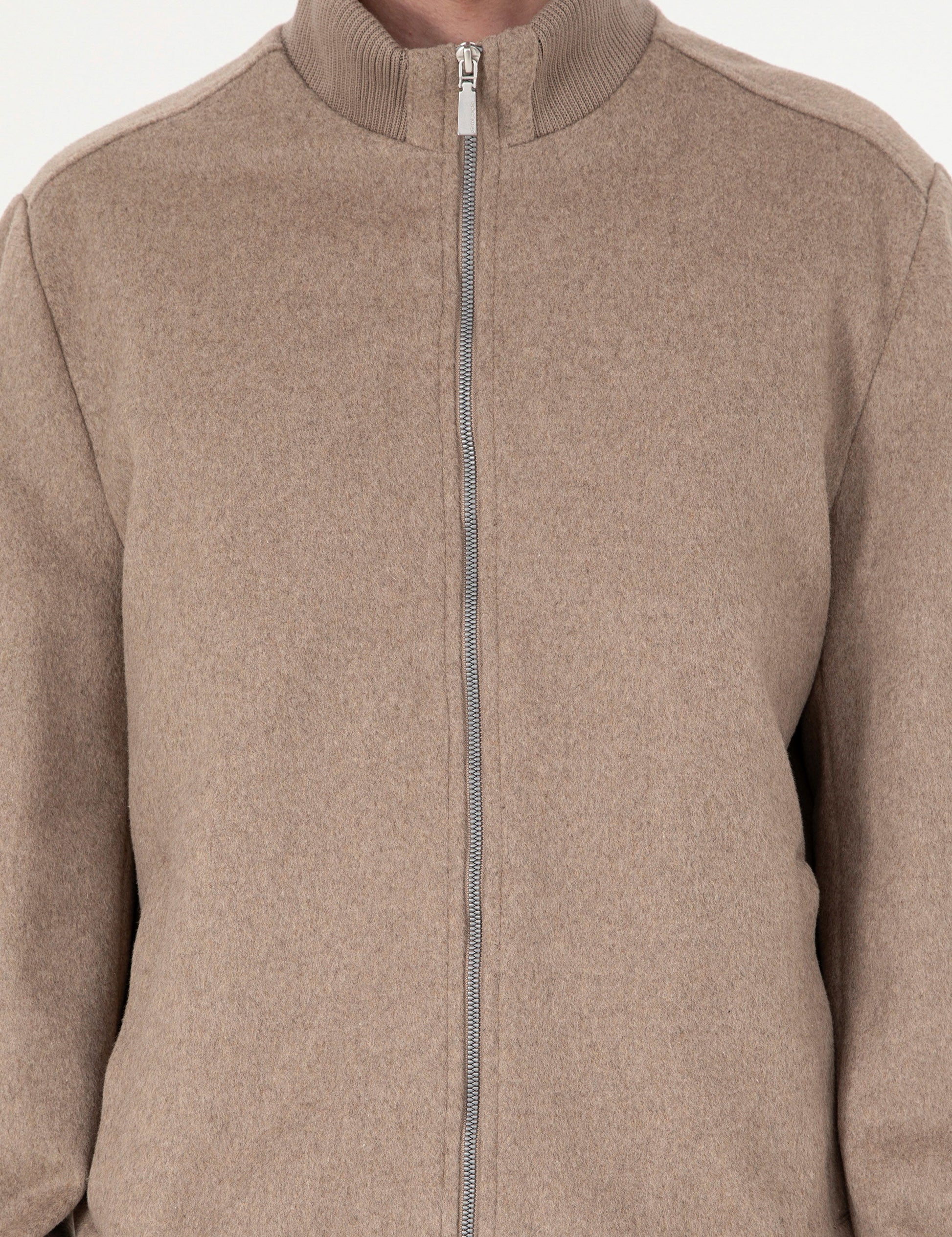 Beige Cashmere Coat