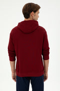 Men's Burgundy Sweatshirt