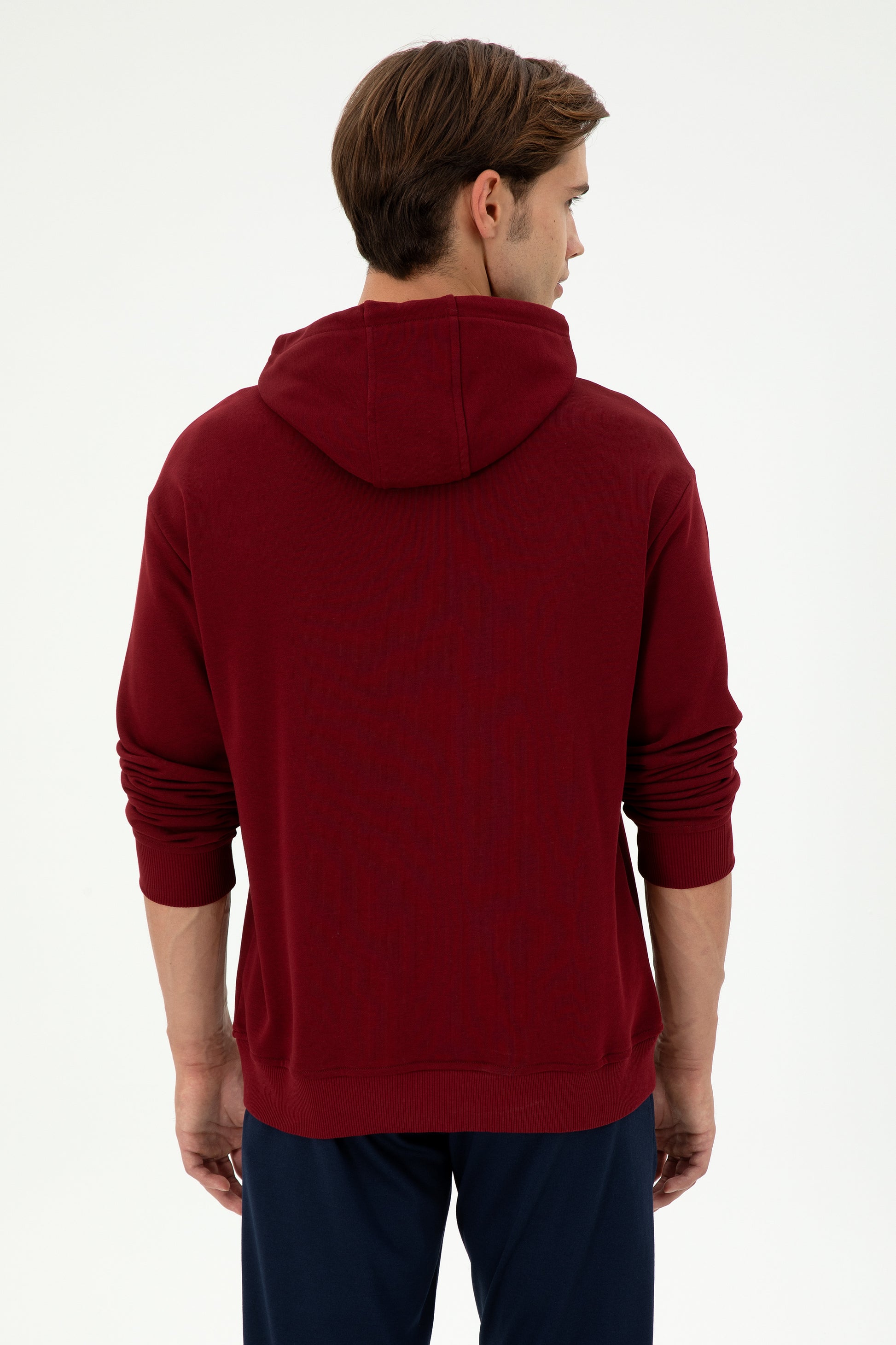 Men's Burgundy Sweatshirt