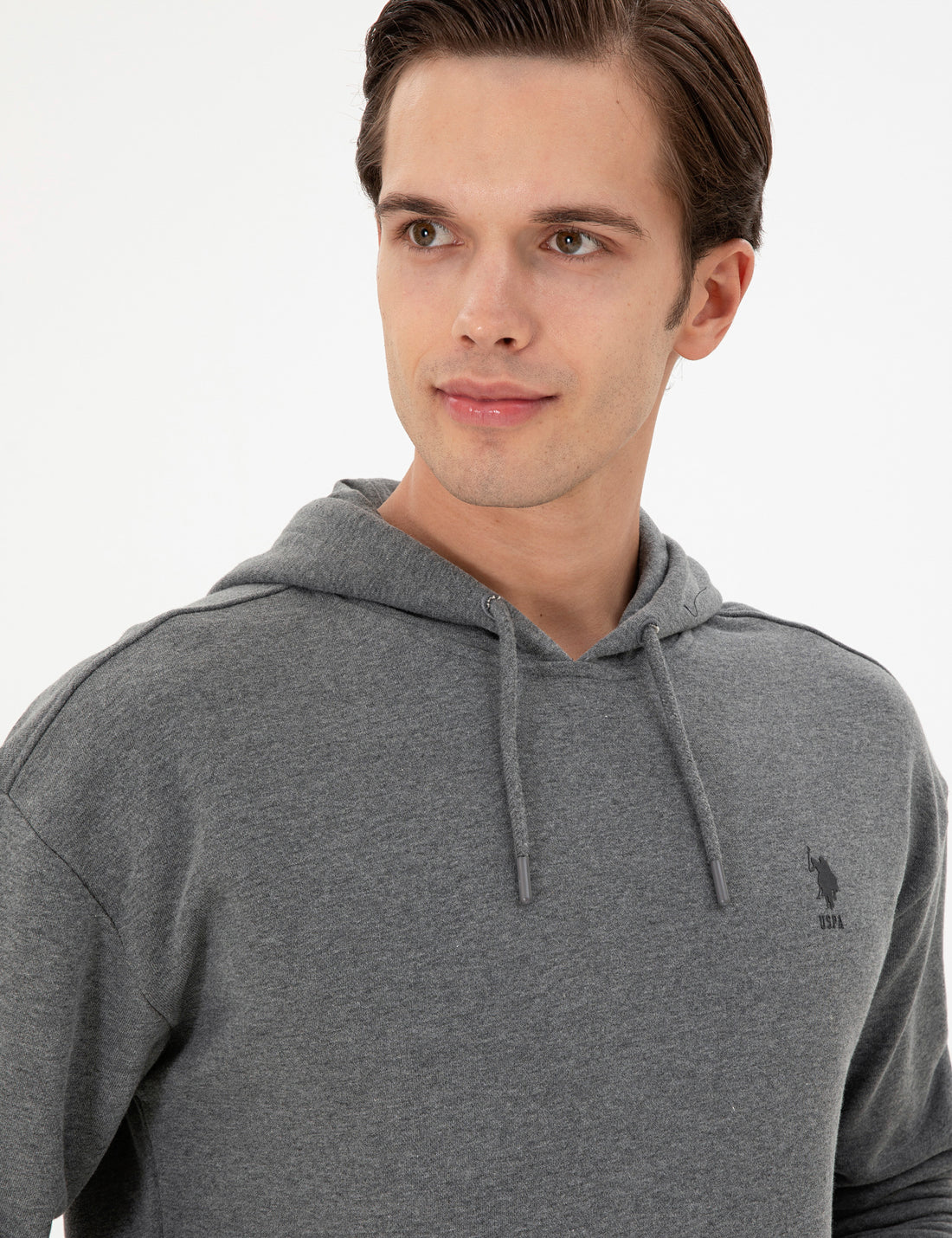 Men's Anthracite Melange Basic Sweatshirt