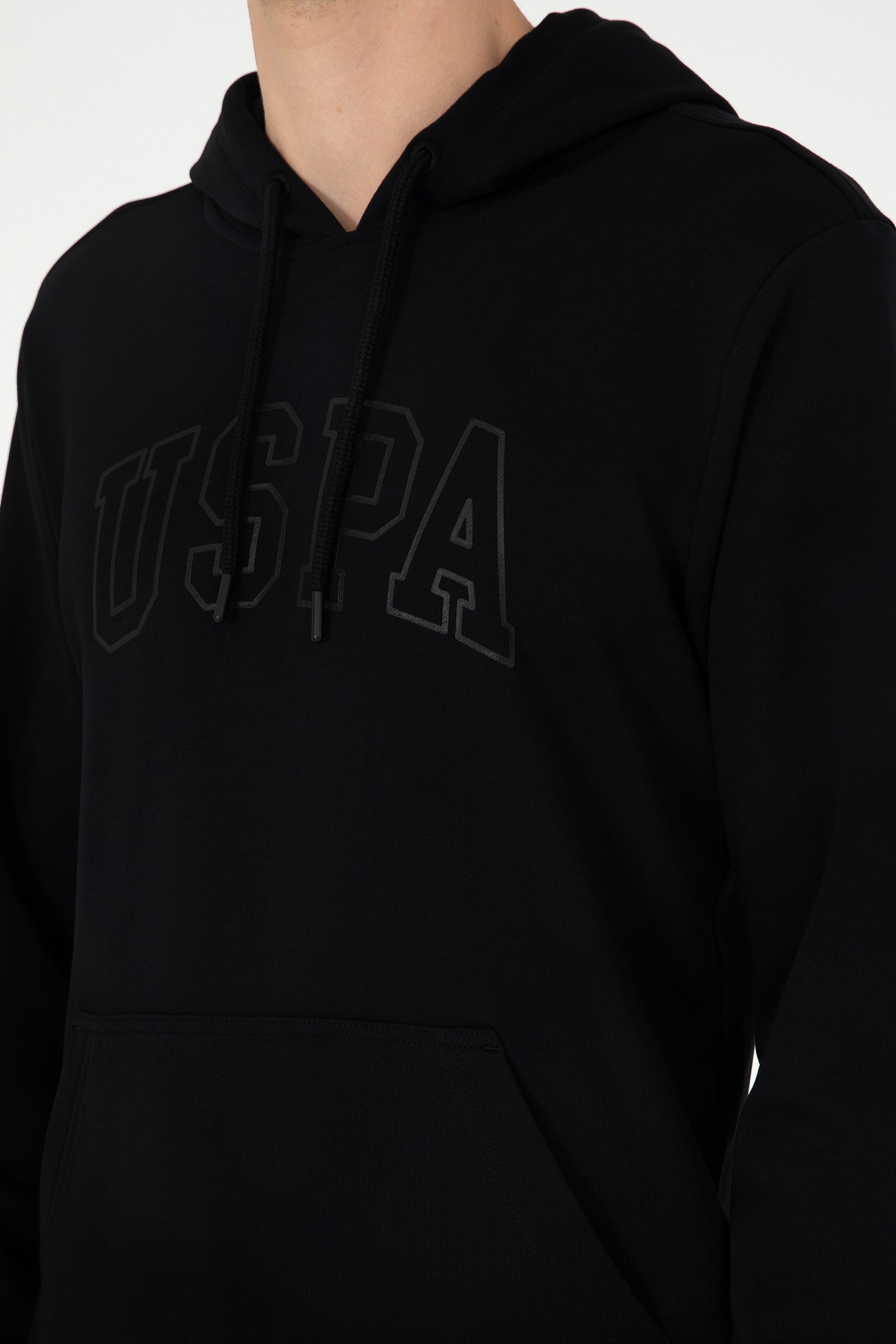 Men's Black Basic Sweatshirt
