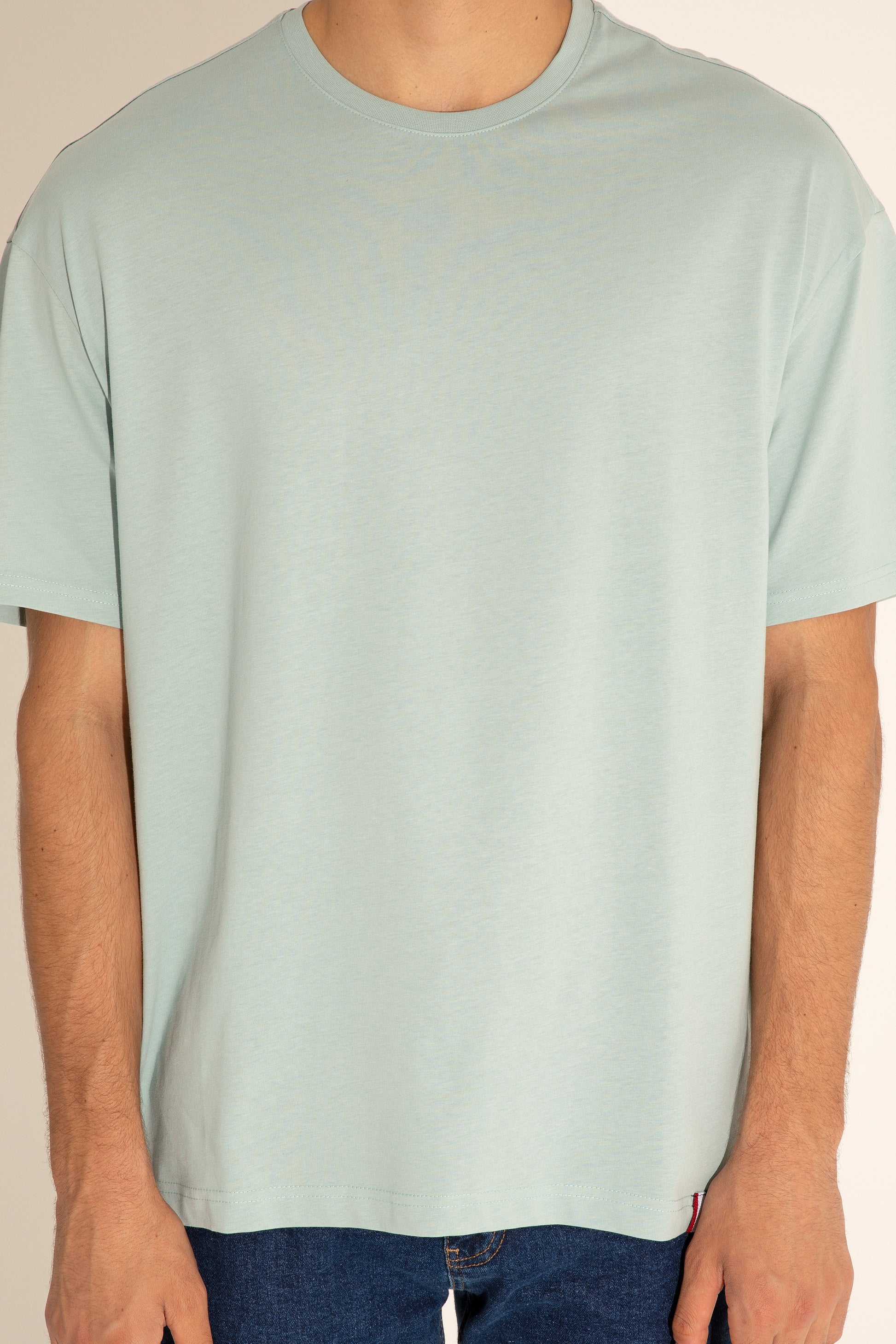 Men's Water Green T-Shirt