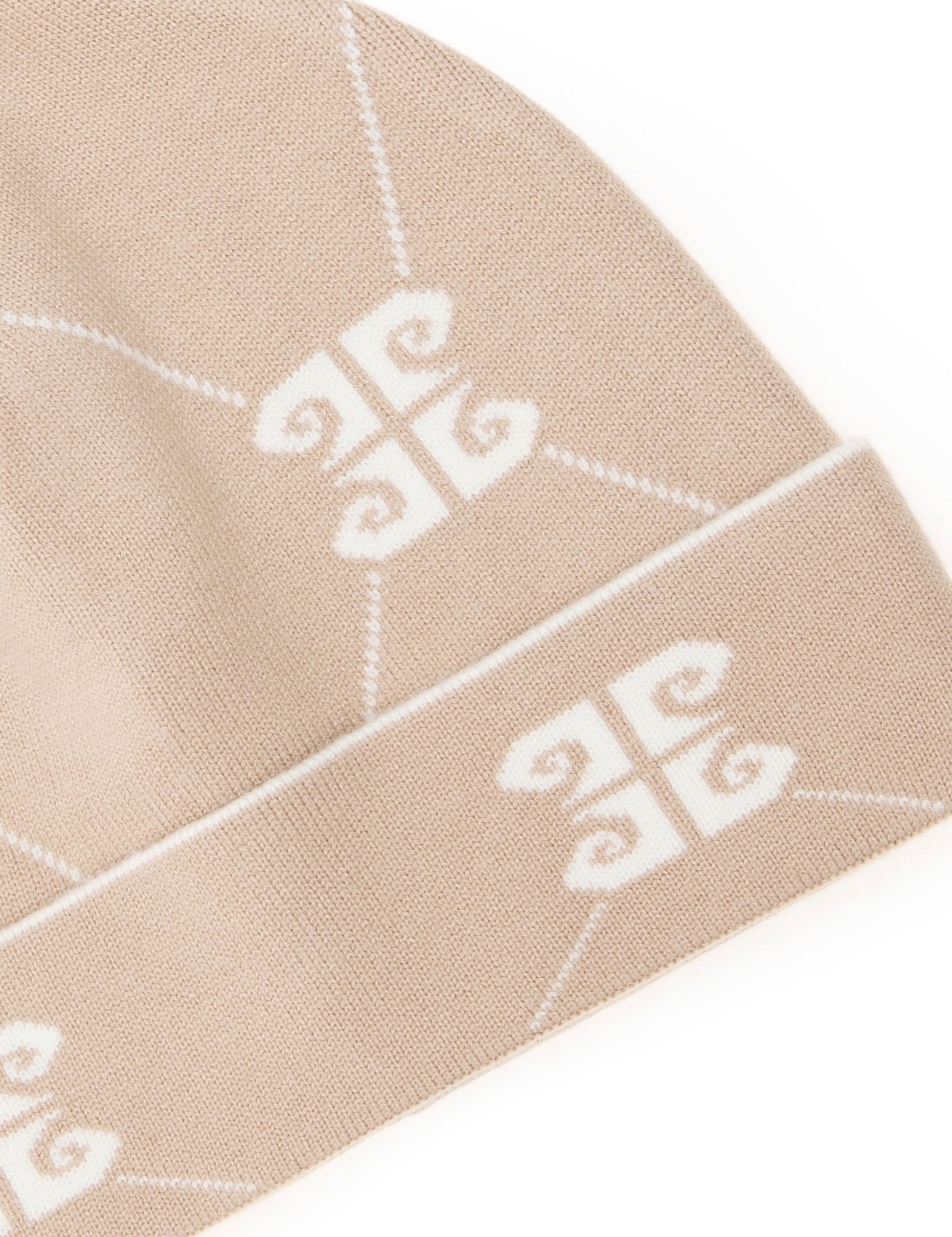 Beige Beanie