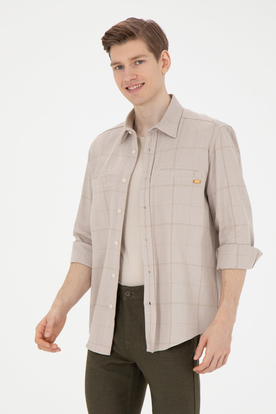 Men's Stone Long Sleeve Shirt