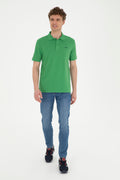 Men's Green Basic T-Shirt